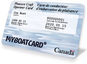 Boating License Card
