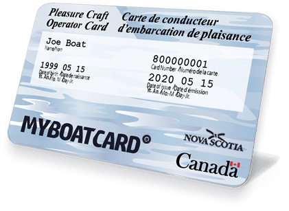 Nova Scotia Boating License