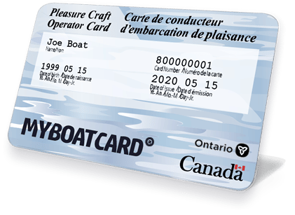 Ontario Boating License
