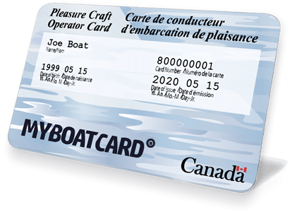 Boat Card Ontario