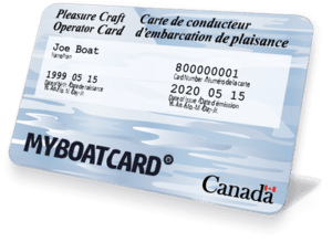 Boat Operators Card