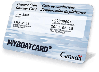 Canadian Boaters License